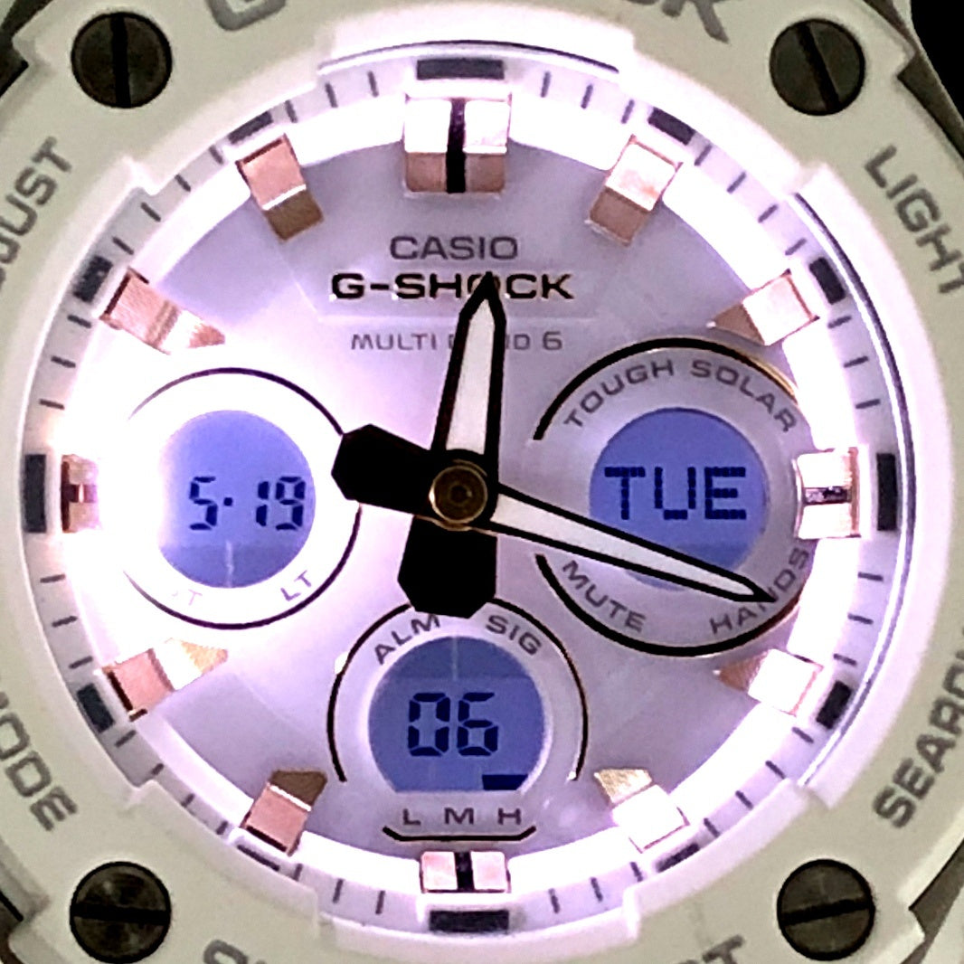 GST-W300-7A G-STEEL 電波ソーラーモデル