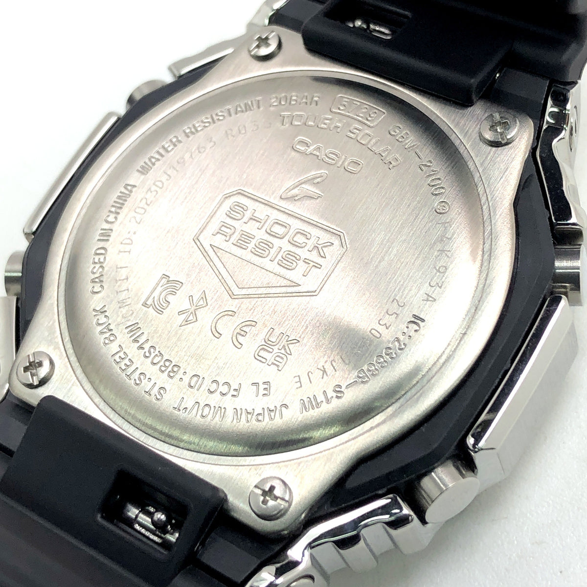 GBM-2100A-2B カシオーク タフソーラー Bluetooth搭載モデル