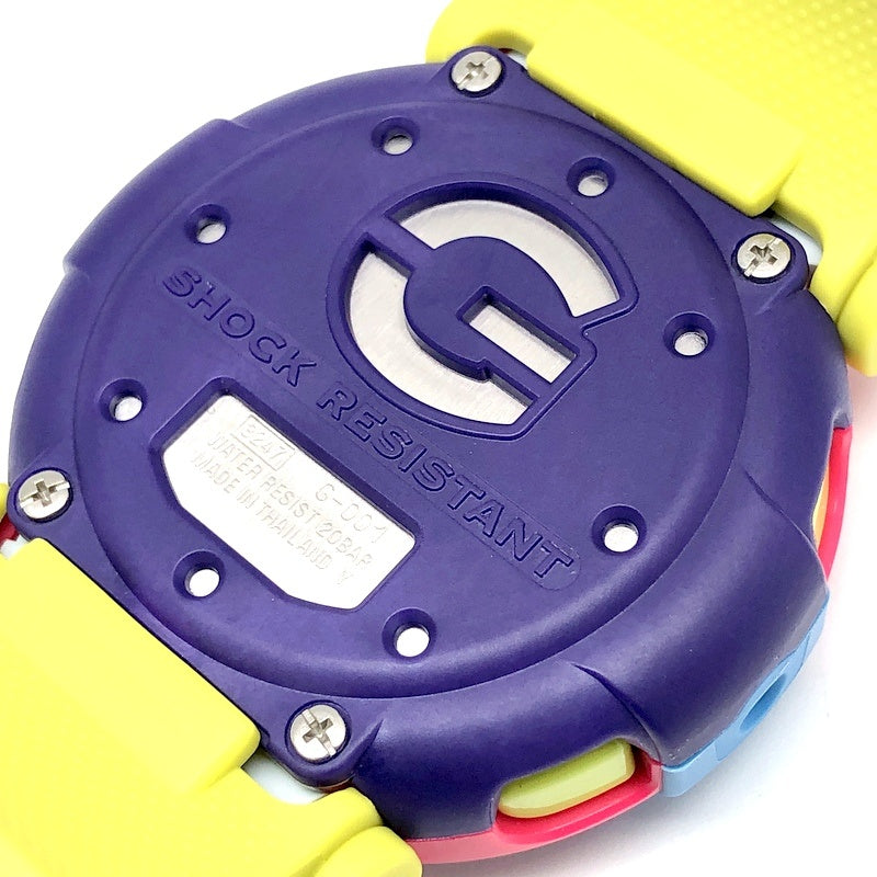 G-001-2 復刻ジェイソン マルチカラー ブルー×ピンク