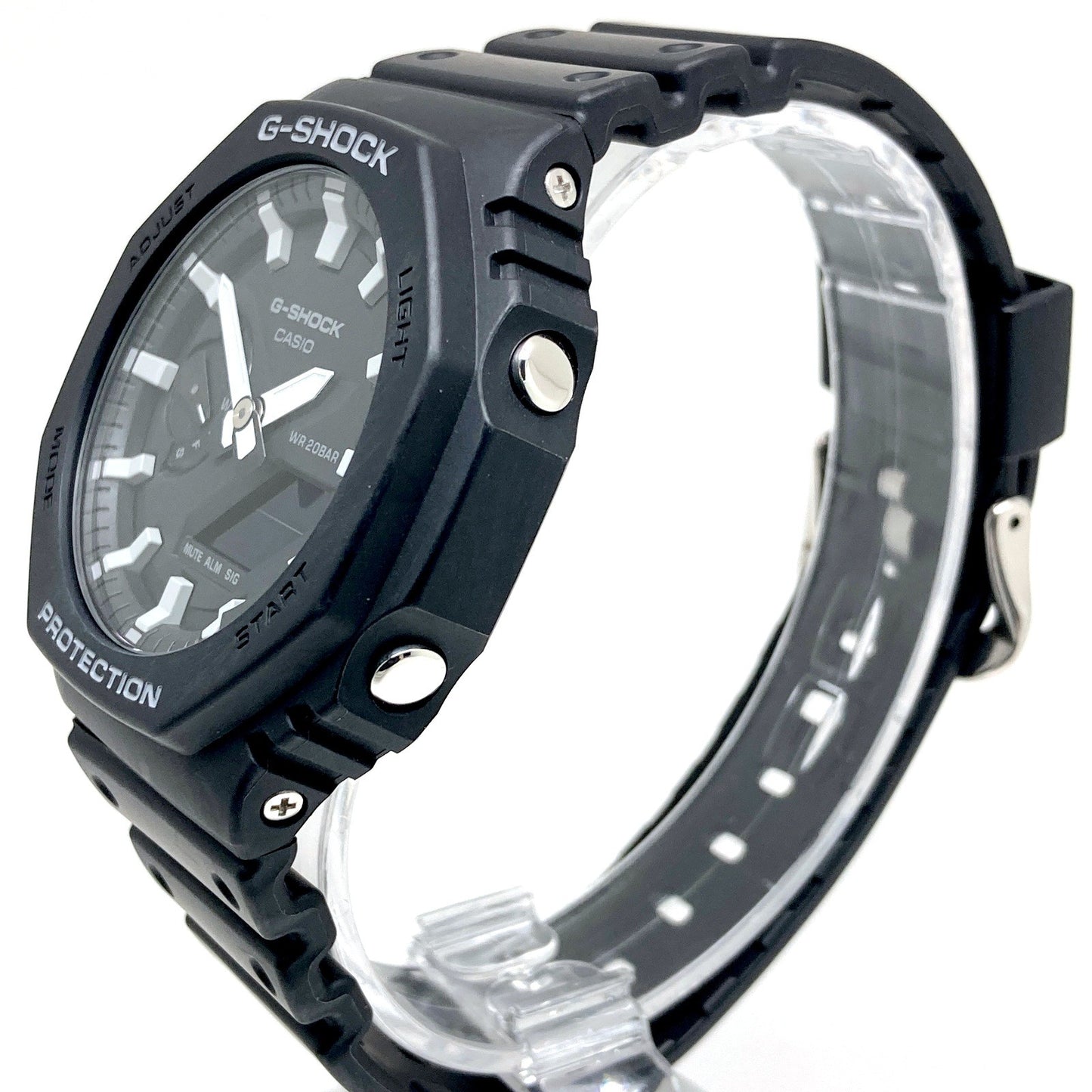 GA-2100-1A オクタゴン カシオーク ブラック