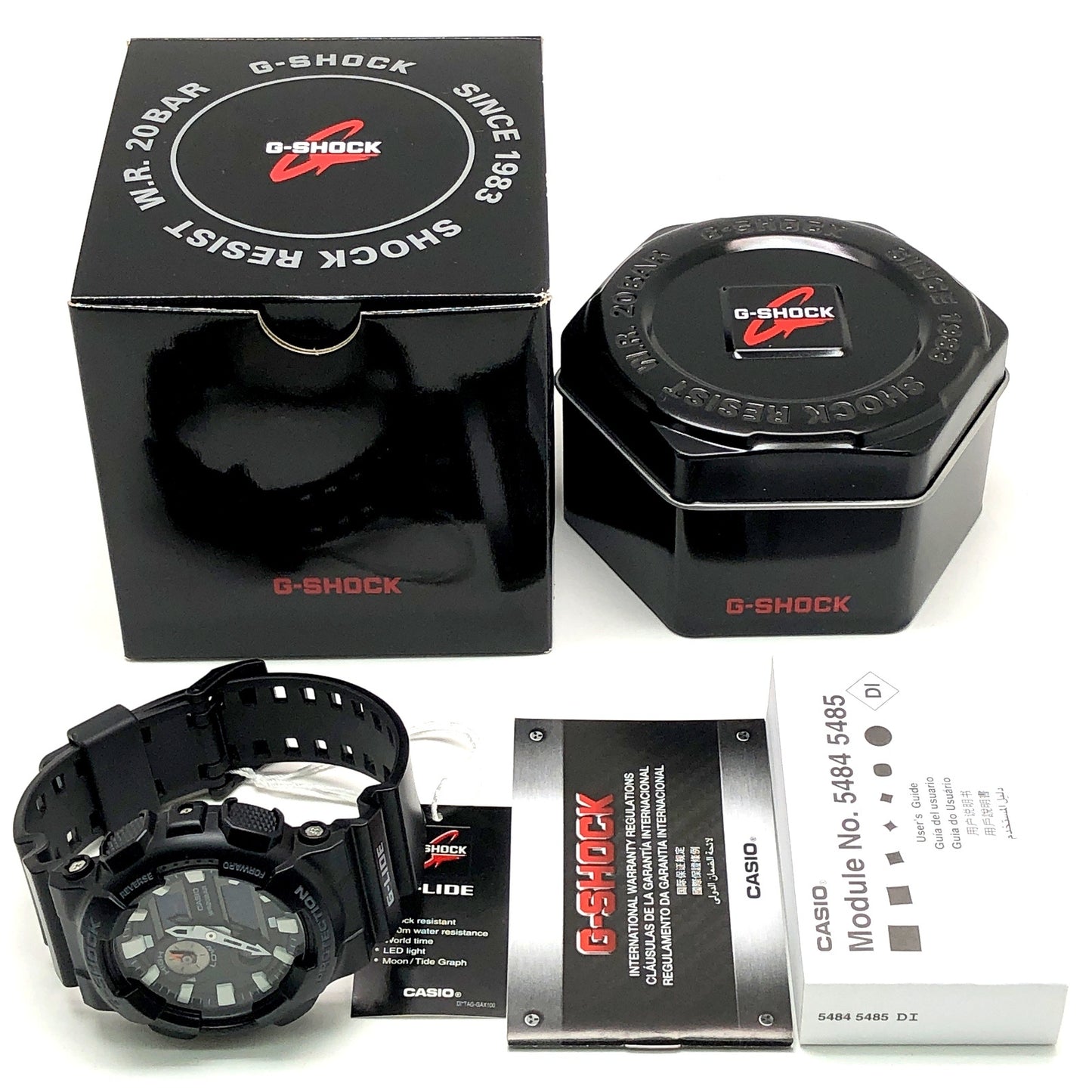 GAX-100B-1A G-LIDE ビッグケース アナデジモデル