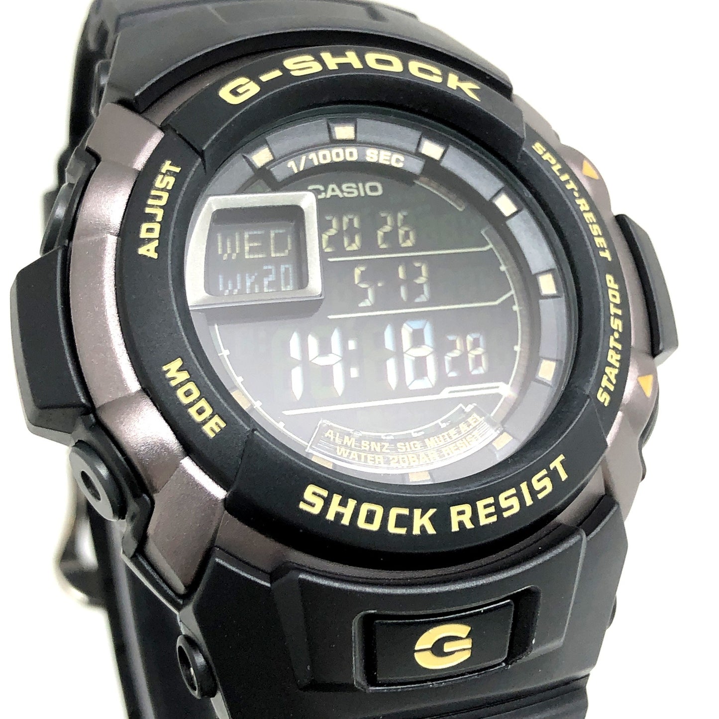 G-7710-1 G-SPIKE 1/1000秒 ストップウォッチ機能搭載