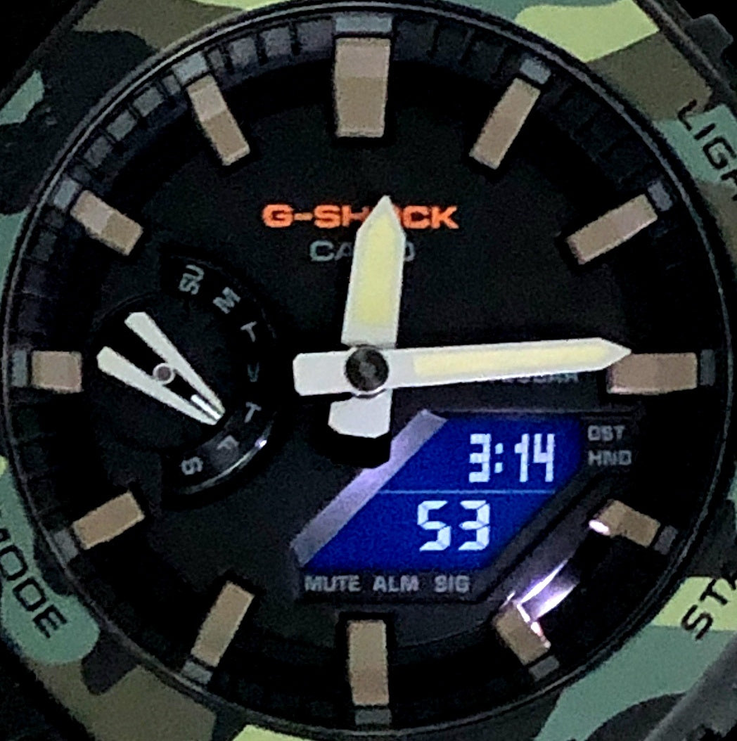 GA-2100SU-1A ユーティリティカラー カモフラージュ