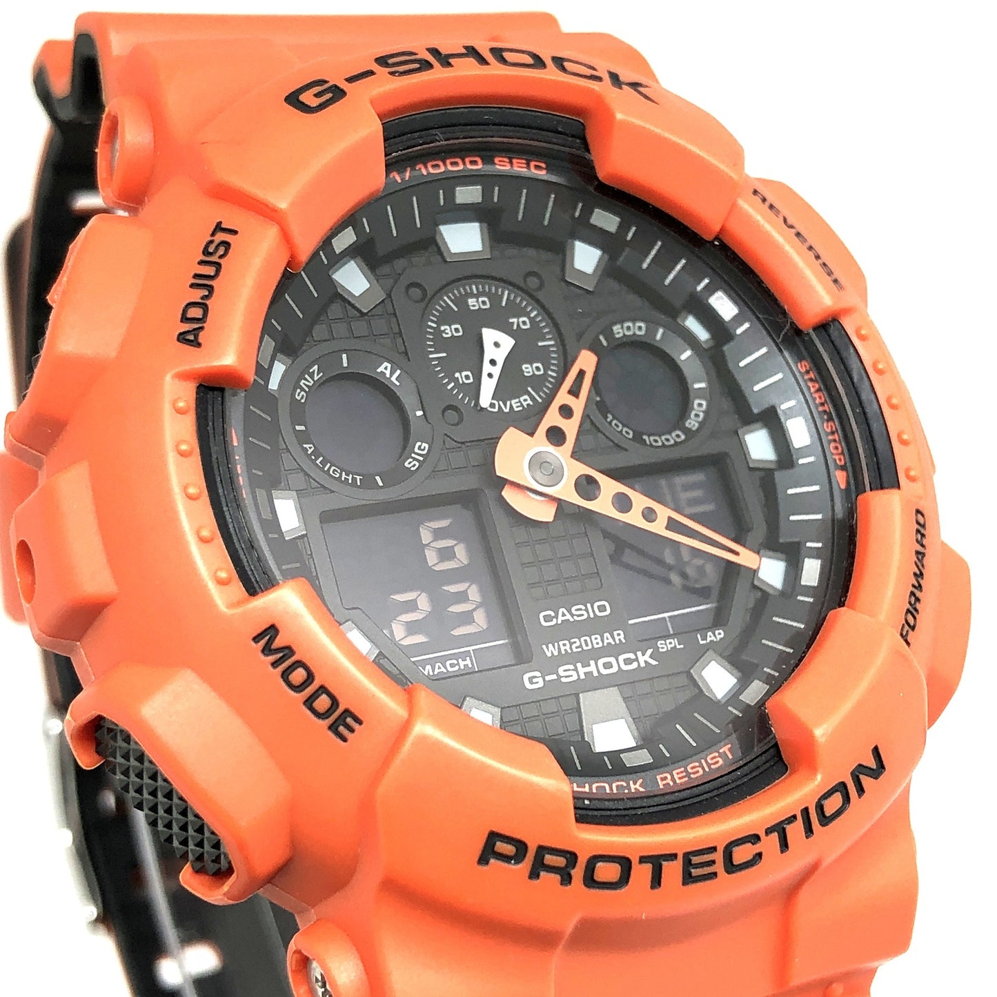 GA-100L-4A ビッグケース ミリタリーカラー オレンジ
