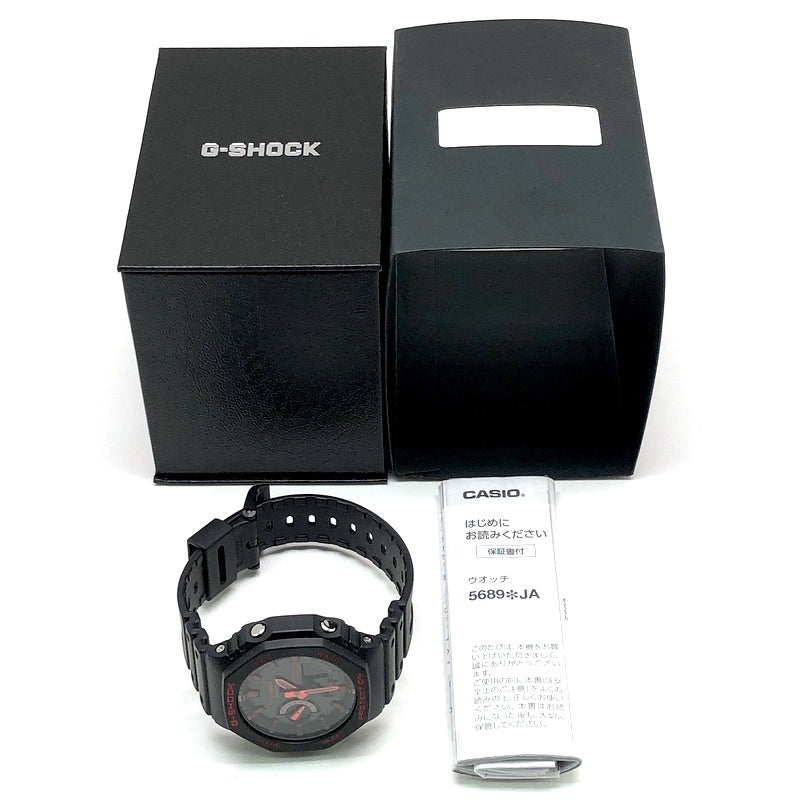 GA-B2100BNR-1A カシオーク タフソーラー Bluetooth搭載