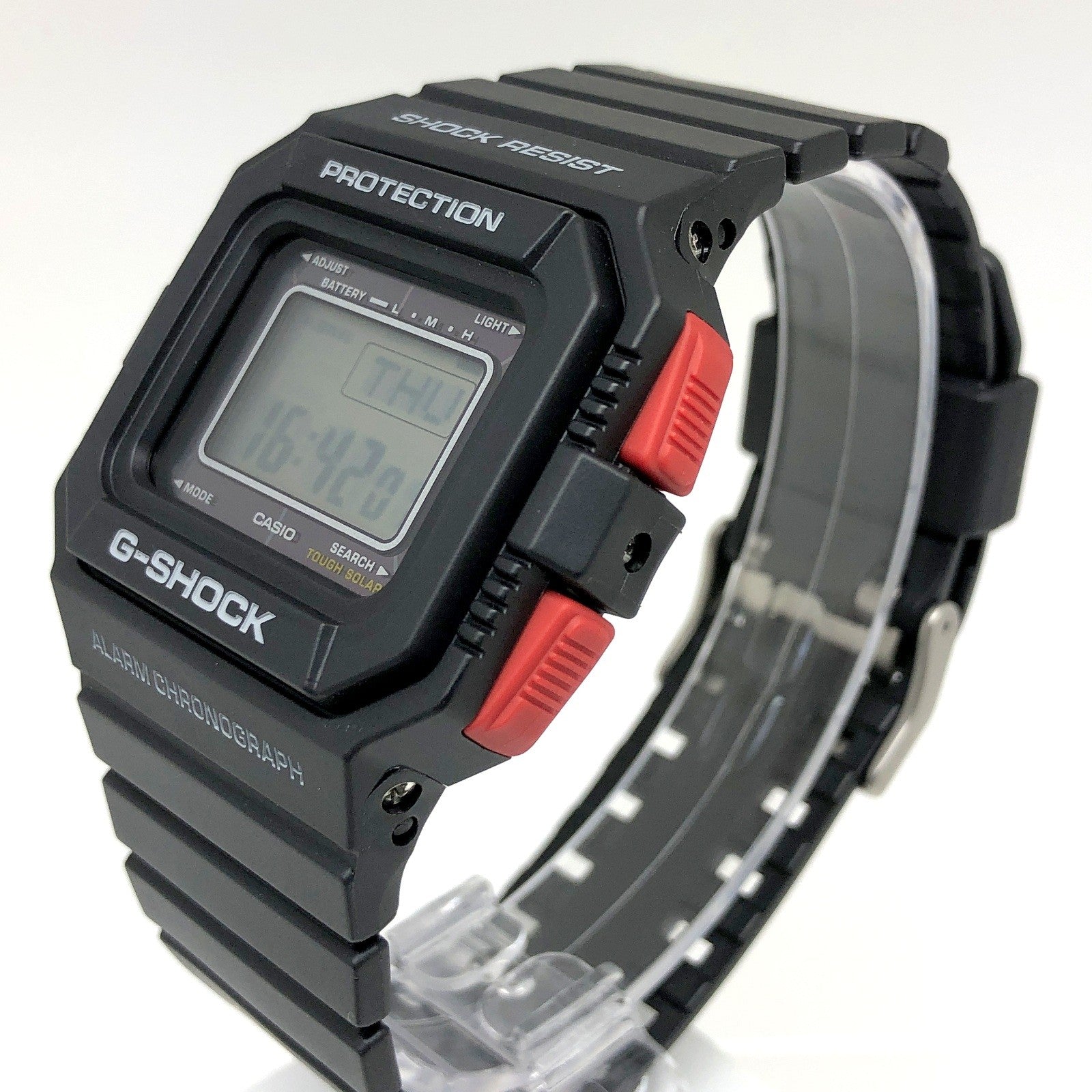 g-shock 人気 5500 プロテクターとベルト