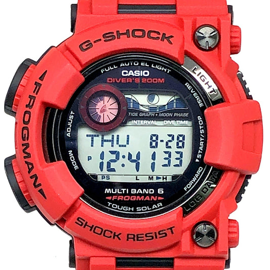 GWF-1000RD-4 フロッグマン メンインバーニングレッド