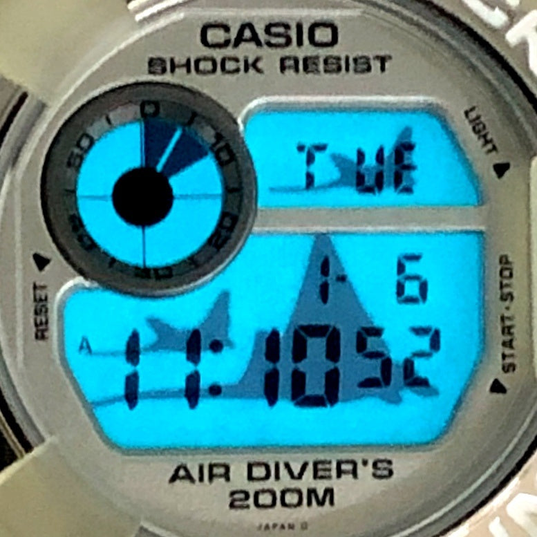 DW-8201WC-7T W.C.C.S. フロッグマン 白ロゴ トリプルマンタEL