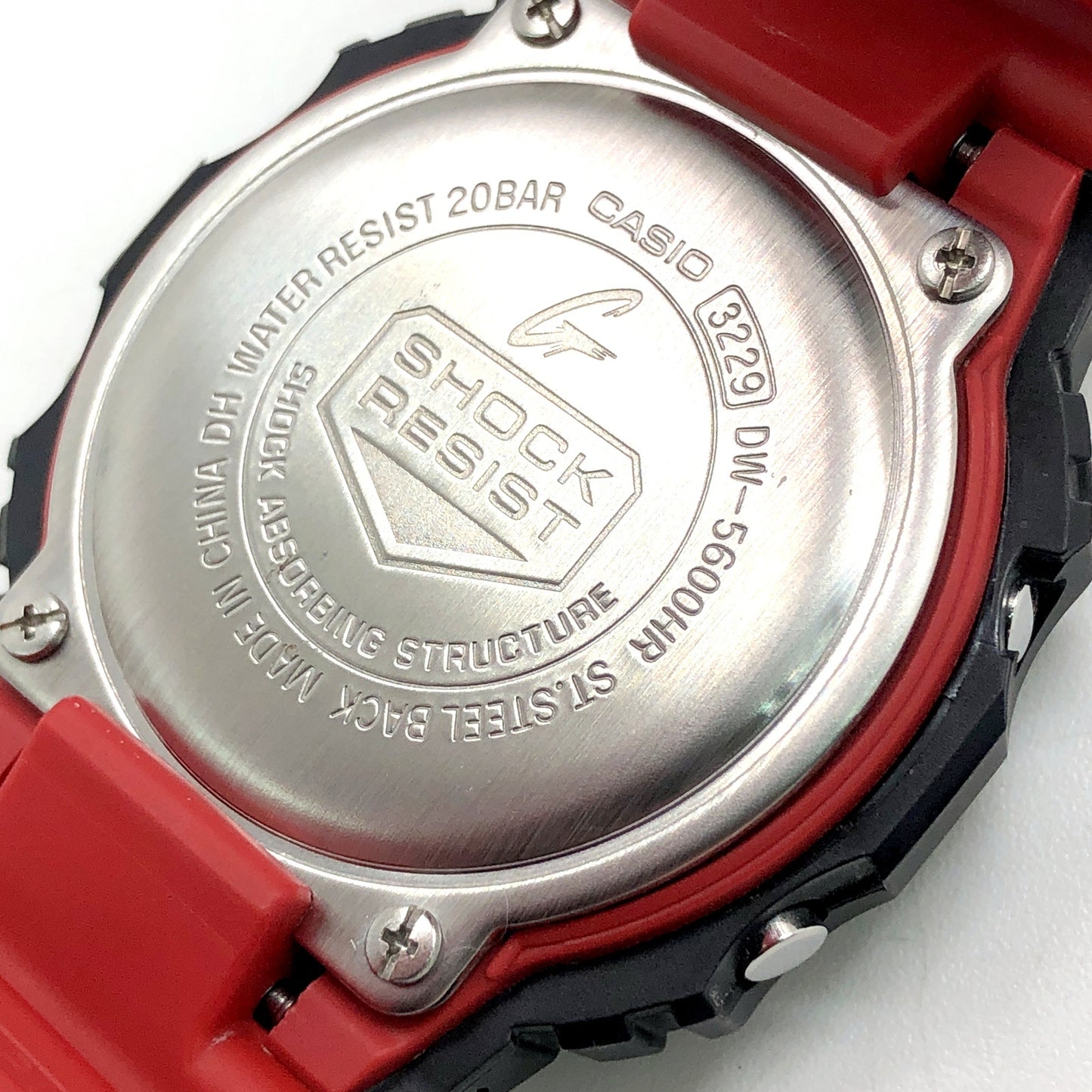 DW-5600HR-1 ブラックアンドレッドシリーズ