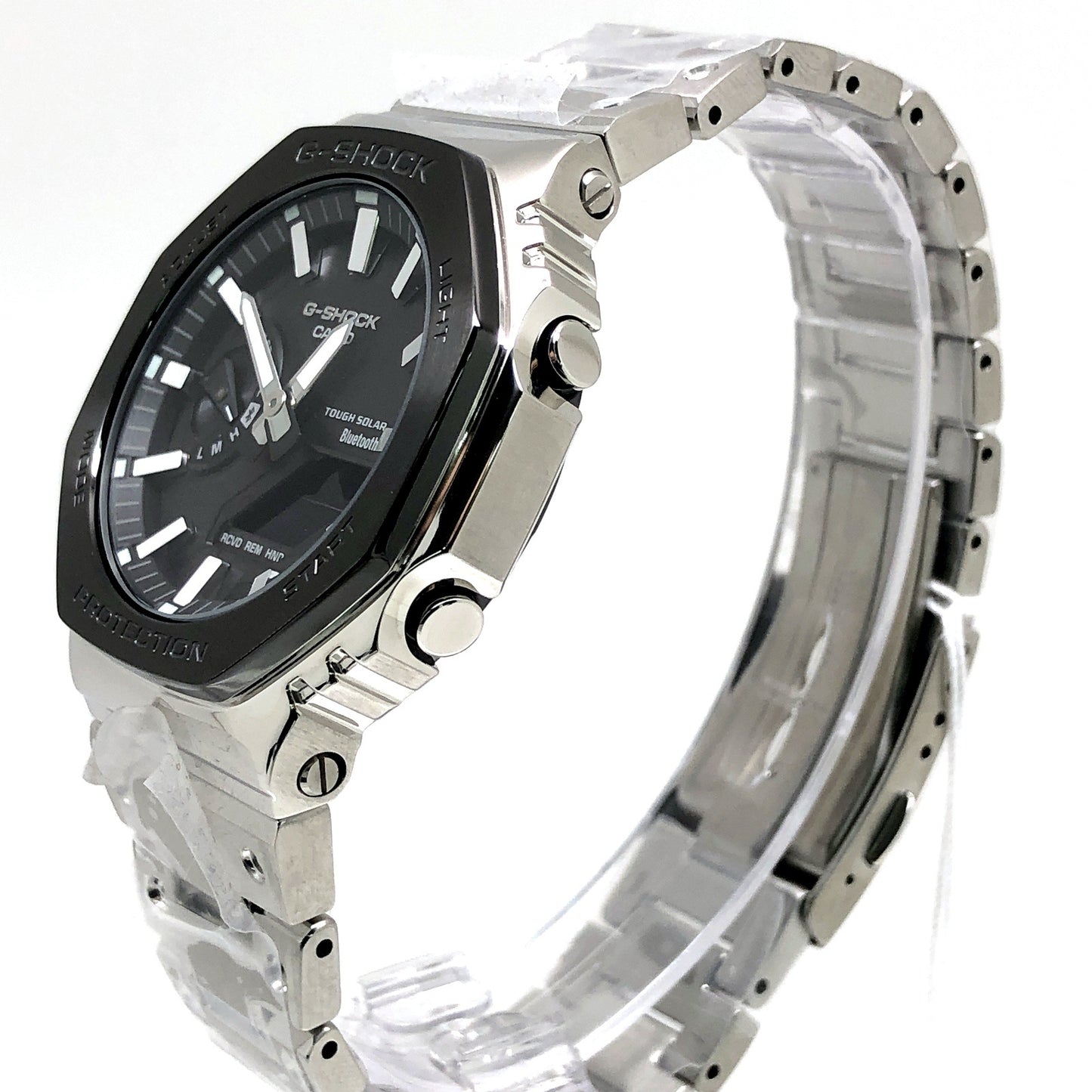 GM-B2100BT-1A フルメタル シルバー ブラックベゼル