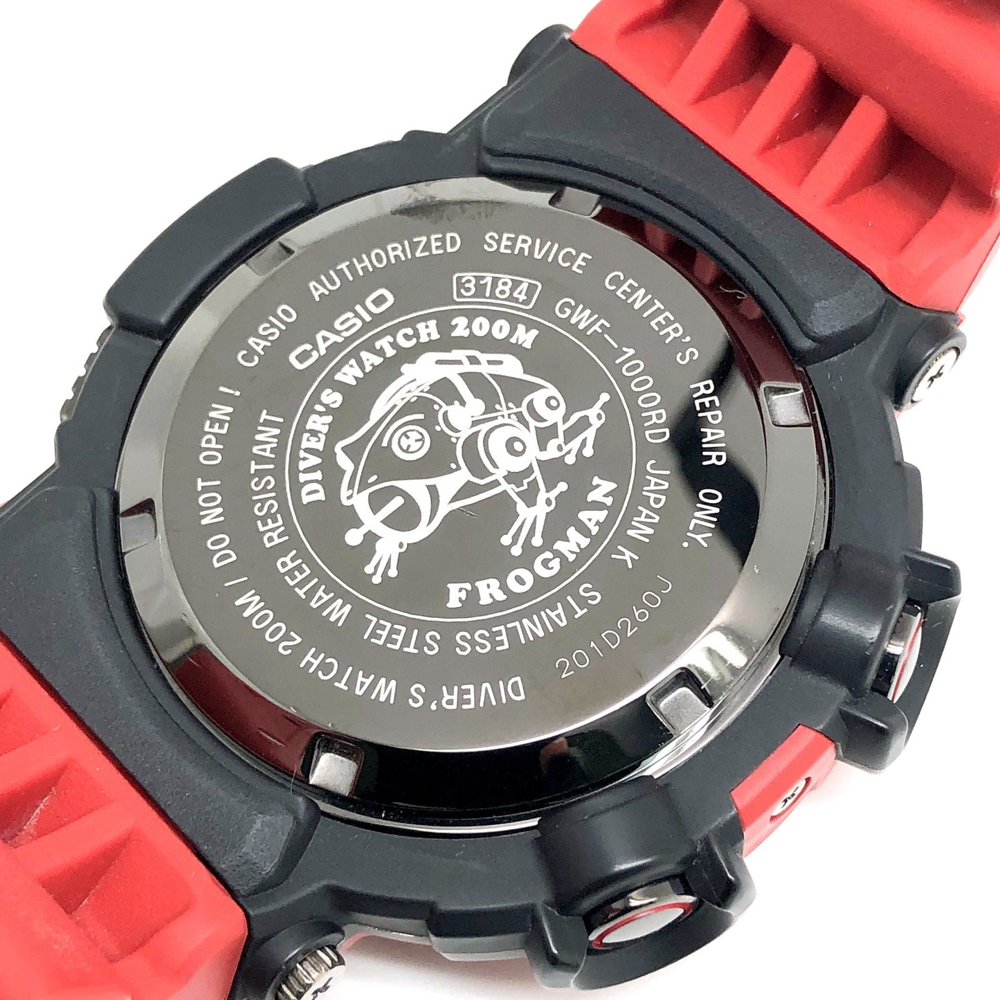 GWF-1000RD-4 フロッグマン メンインバーニングレッド
