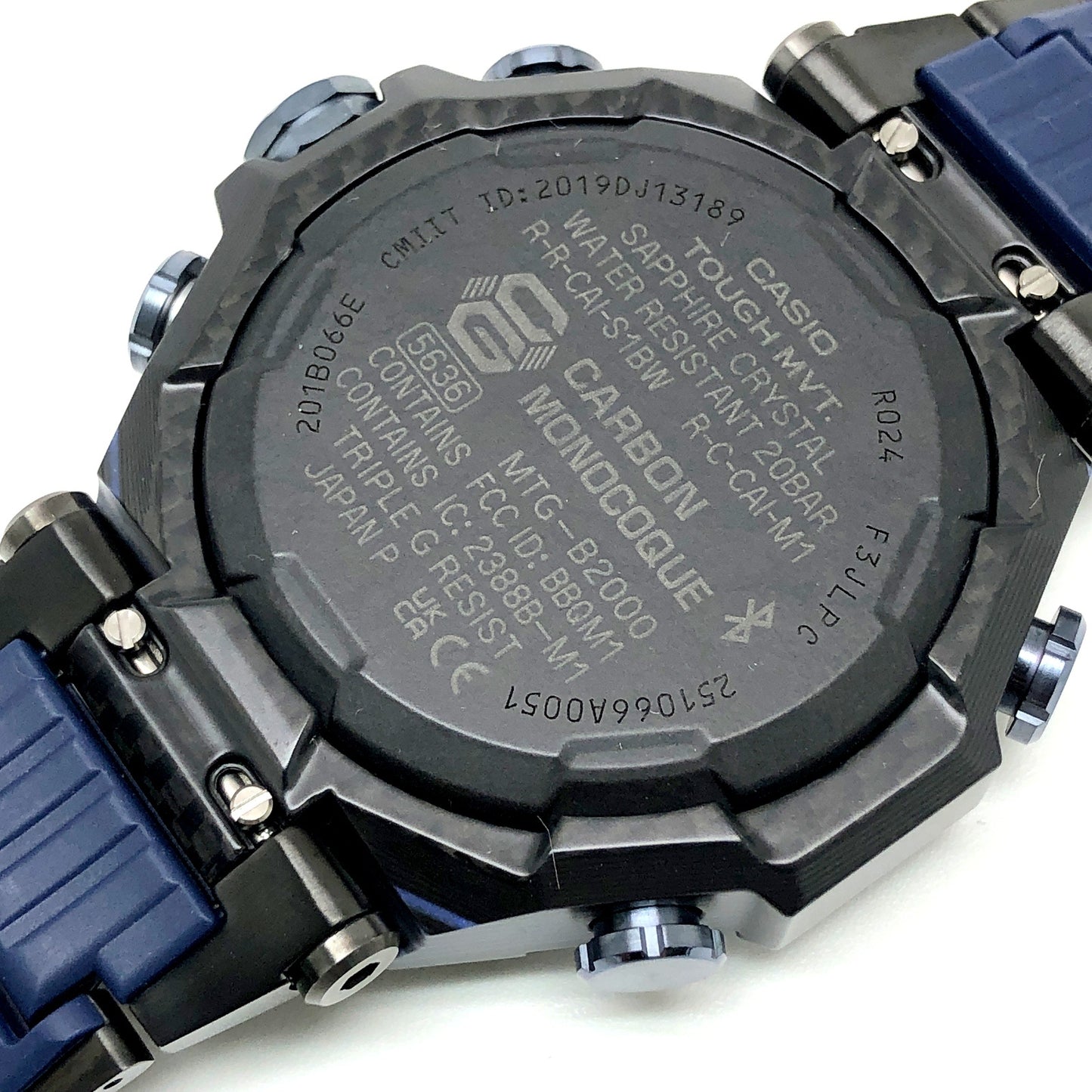 MTG-B2000YBD-2A MT-G 電波ソーラー Bluetooth搭載モデル