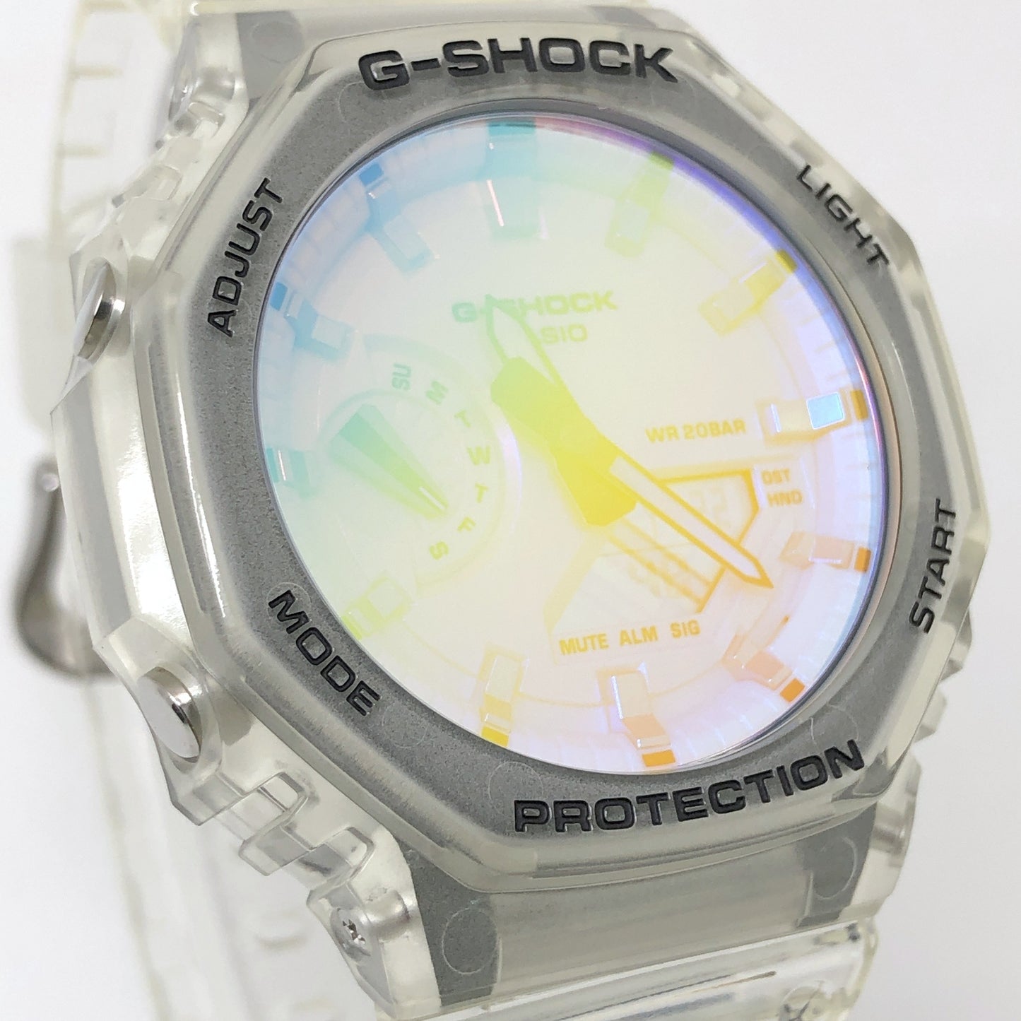 GA-2100SRS-7A イリデセントカラーシリーズ レインボー