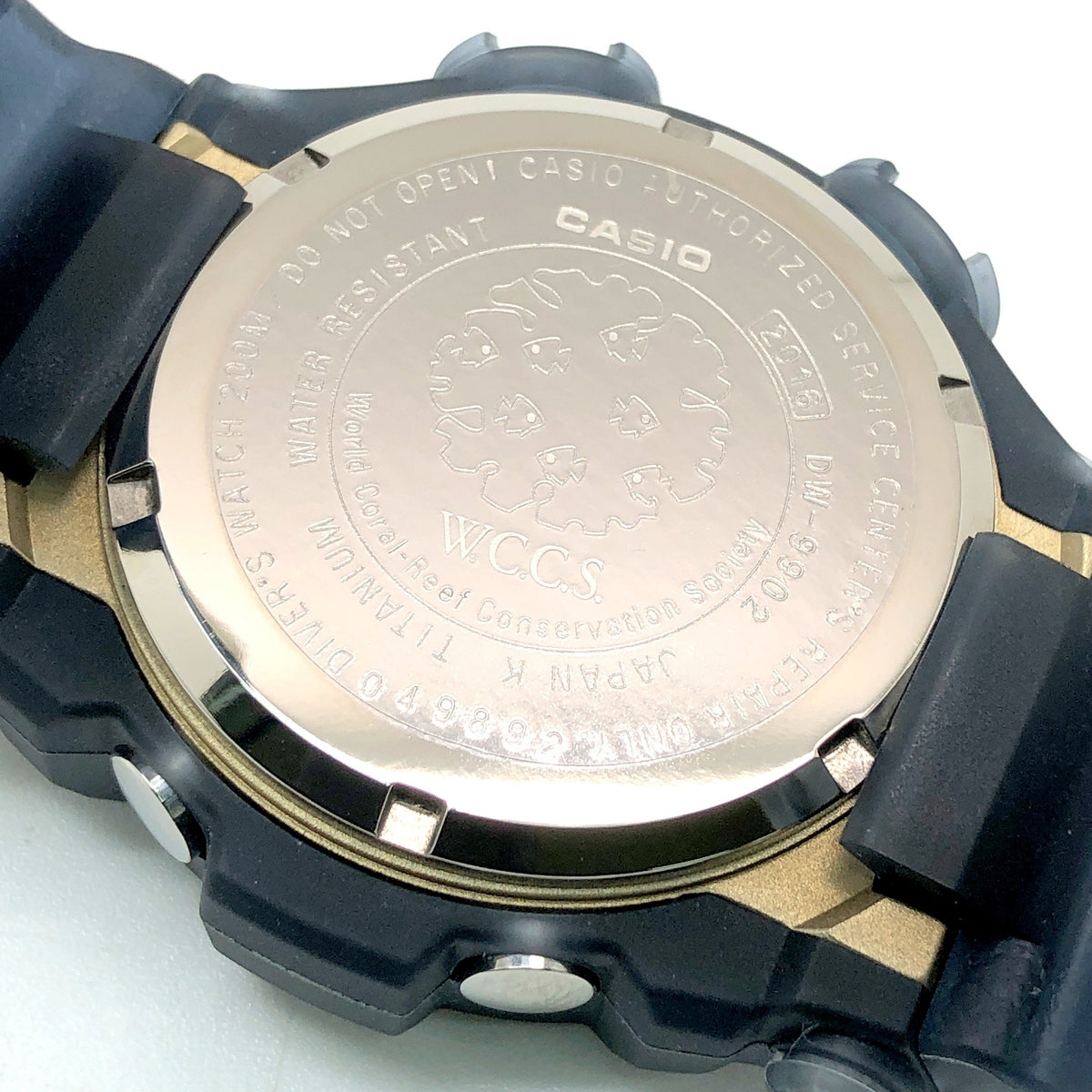 DW-9902GWC-8 フロッグマン WCCS ブラックスケルトン