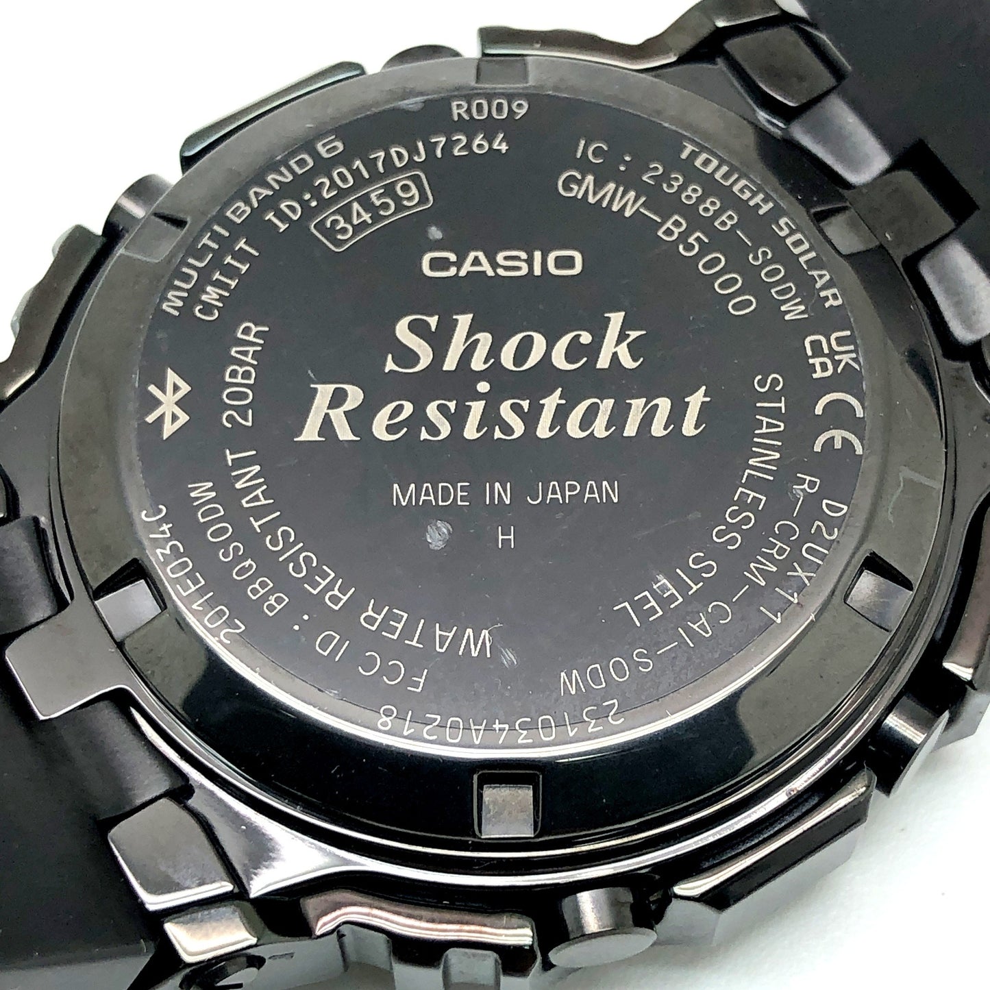 GMW-B5000GD-1 フルメタル ブラック