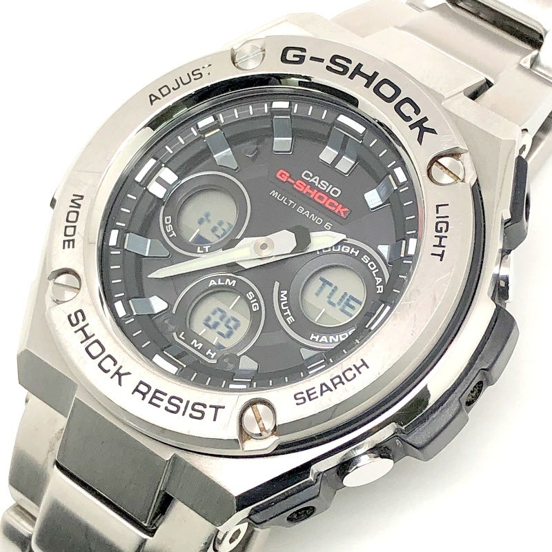 GST-W310D-1A Gスチール 電波ソーラーモデル