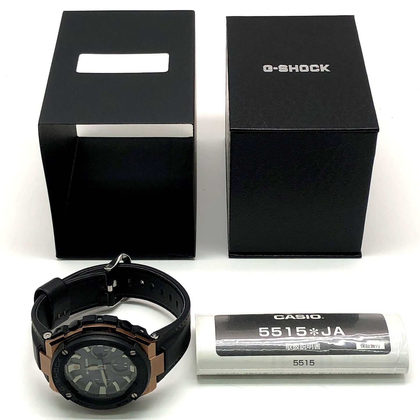 GST-W120L-1A G-STEEL 電波ソーラー タフレザーバンド
