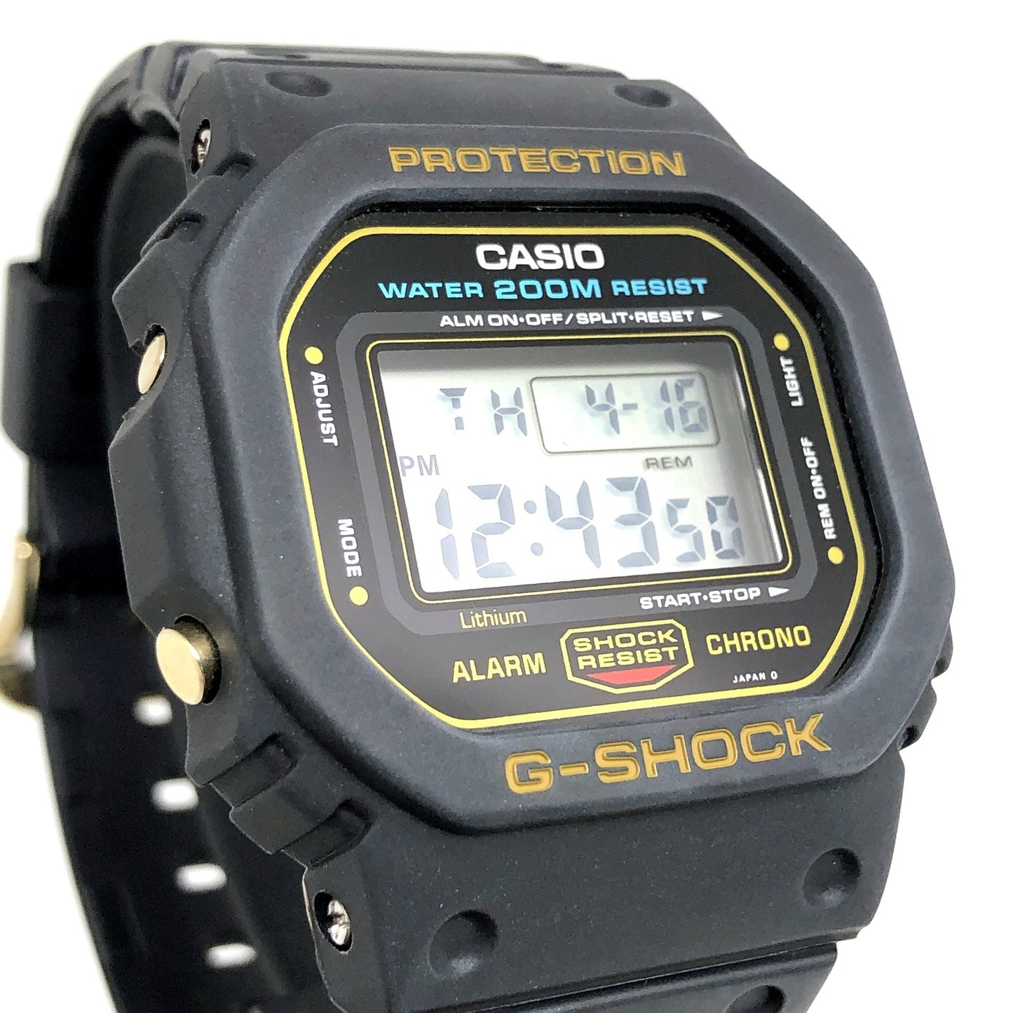 DW-5600C-9V 海外版 スピードモデル M901 ゴールドバージョン
