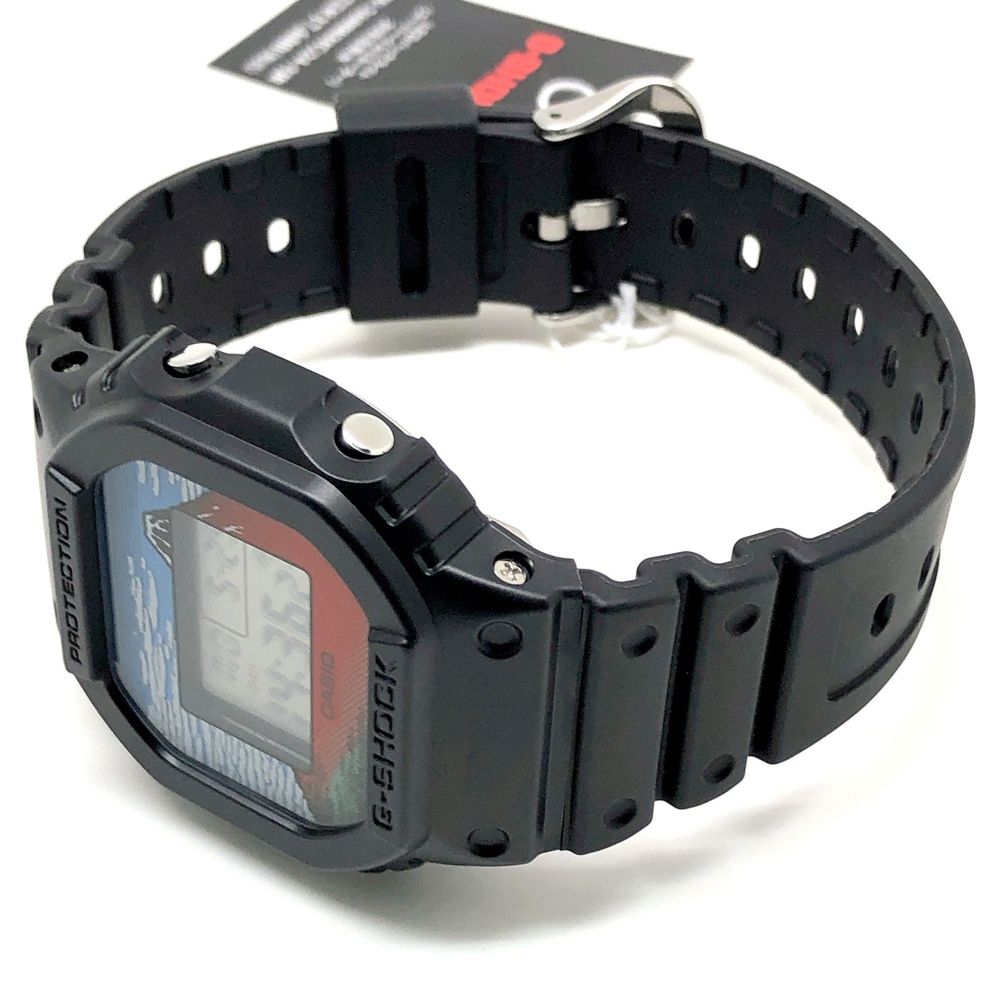 DW-5600KHG24-1 葛飾北斎 富嶽三十六景 凱風快晴(赤富士)