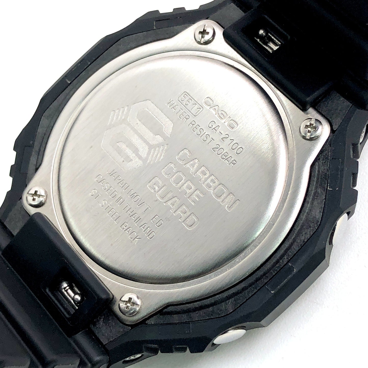 GA-2100-1A オクタゴン カシオーク ブラック