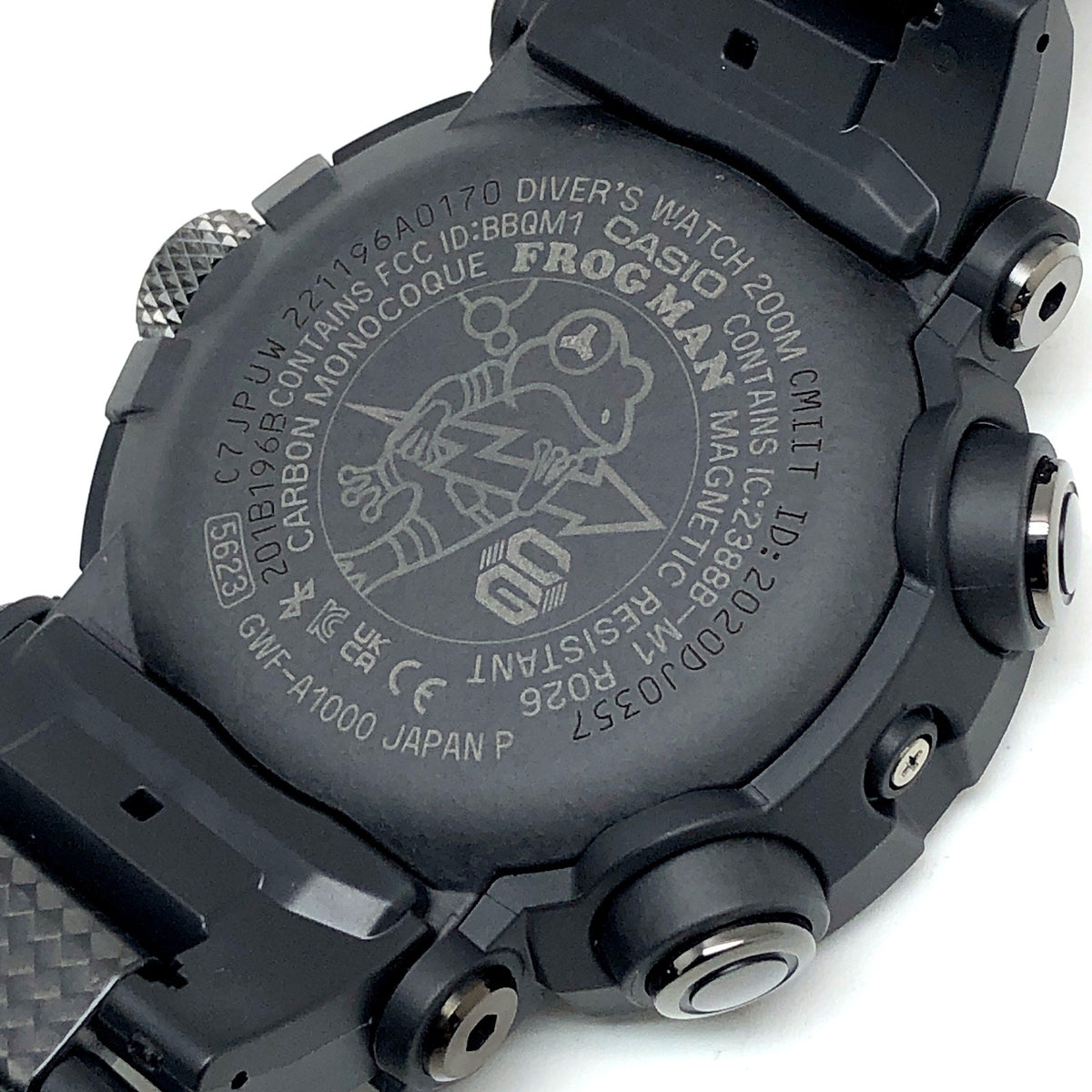 GWF-A1000XC-1A アナログ フロッグマン カーボンコンポジットバンド