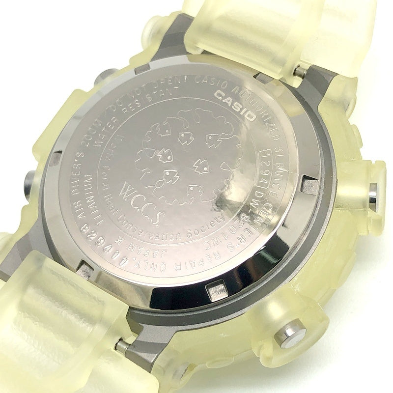 DW-8201WC-7T W.C.C.S. フロッグマン 白ロゴ トリプルマンタEL