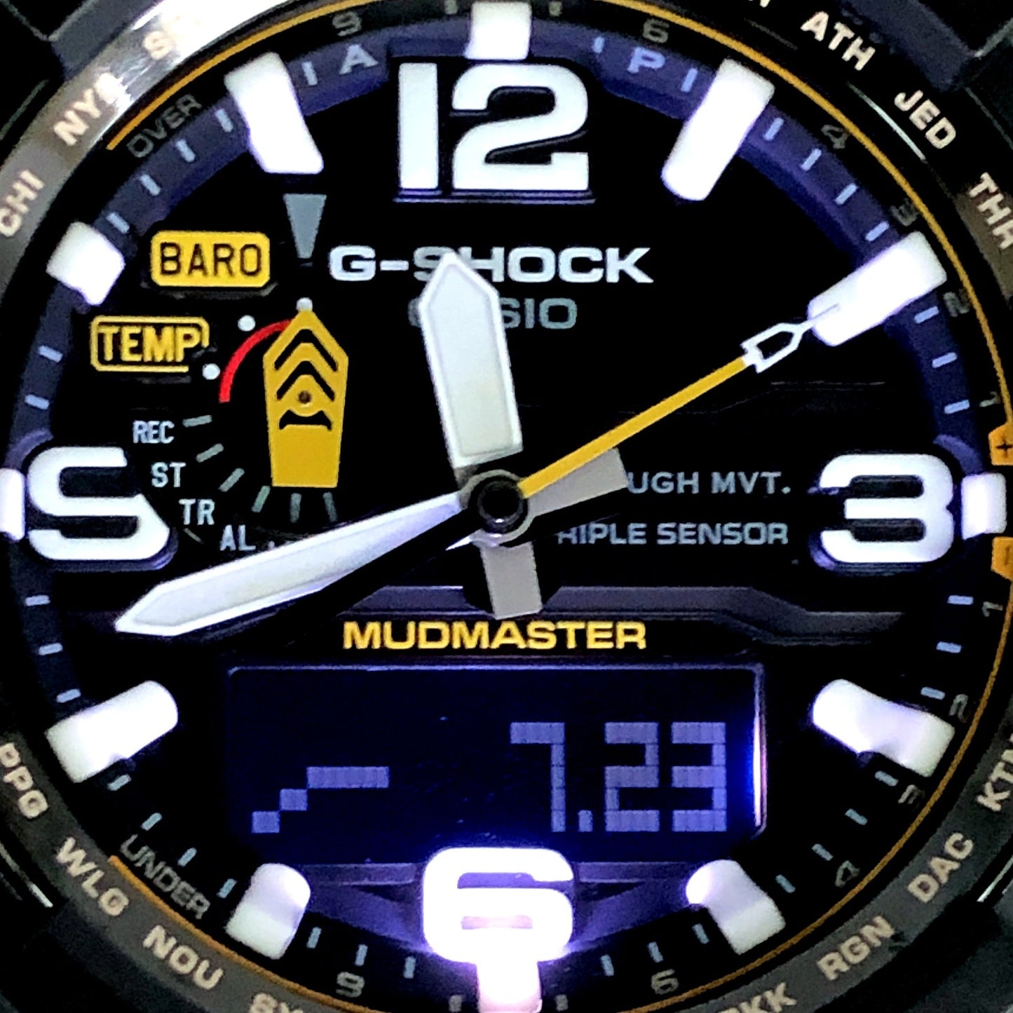 GWG-1000-1A3 マッドマスター トリプルセンサー搭載 ブラック×カーキグリーン