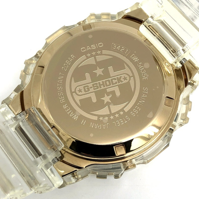 DW-5035E-7 Gショック35周年記念 グレイシアゴールド