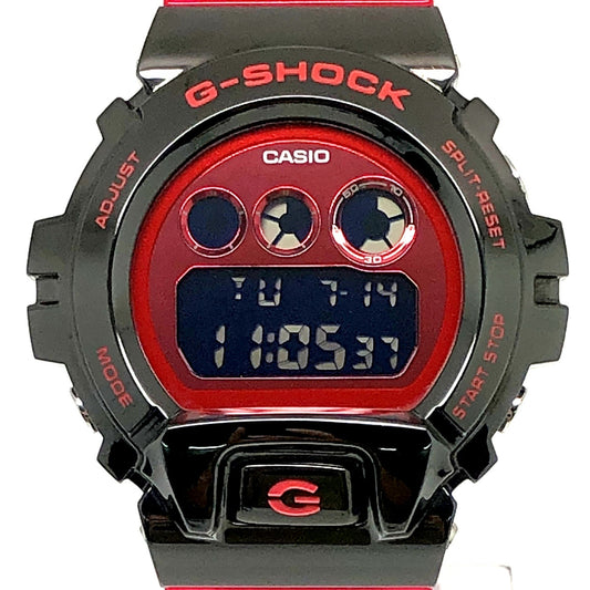GM-6900B-4 メタルカバードシリーズ ブラックメタル レッドスケルトン