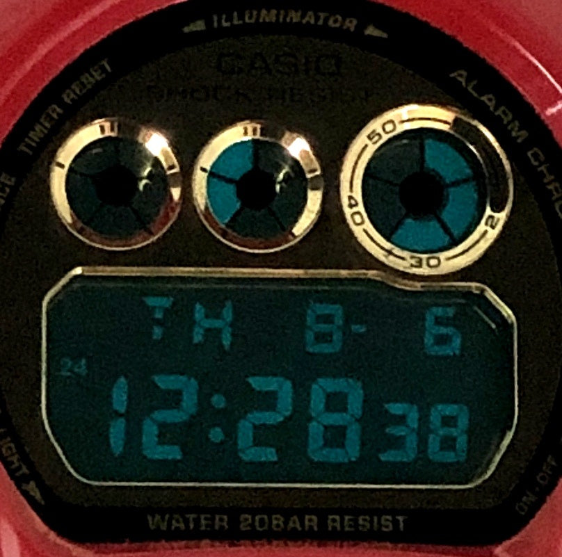 DW-6930A-4JR Gショック30周年記念 ライジングレッド