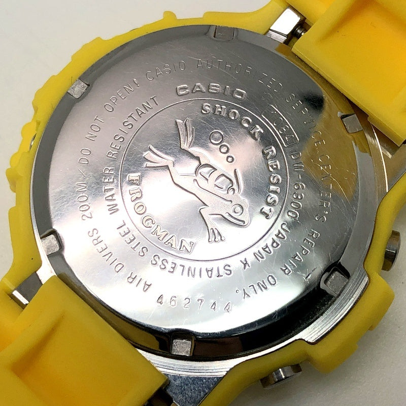 DW-6300-9 初代フロッグマン 国内モデル イエロー
