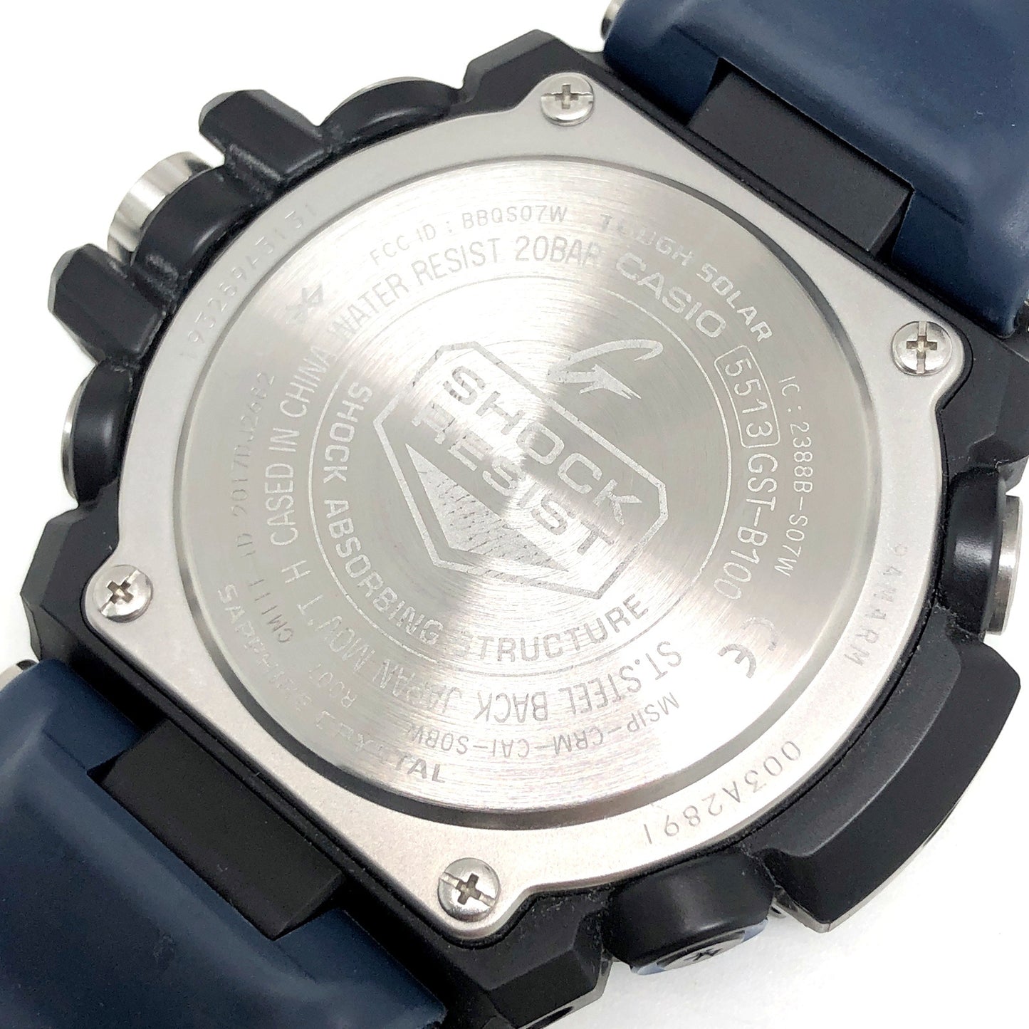 GST-B100XA-1A Gスチール カーボンベゼル