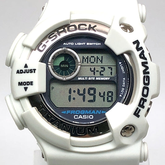 DW-9900LG-8 3代目フロッグマン メンインホワイトグレー
