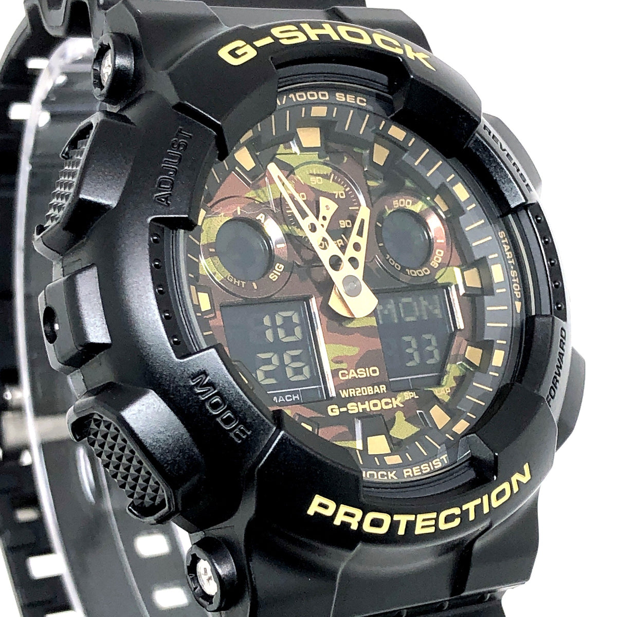 GA-100CF-1A9 カモフラージュダイヤルシリーズ