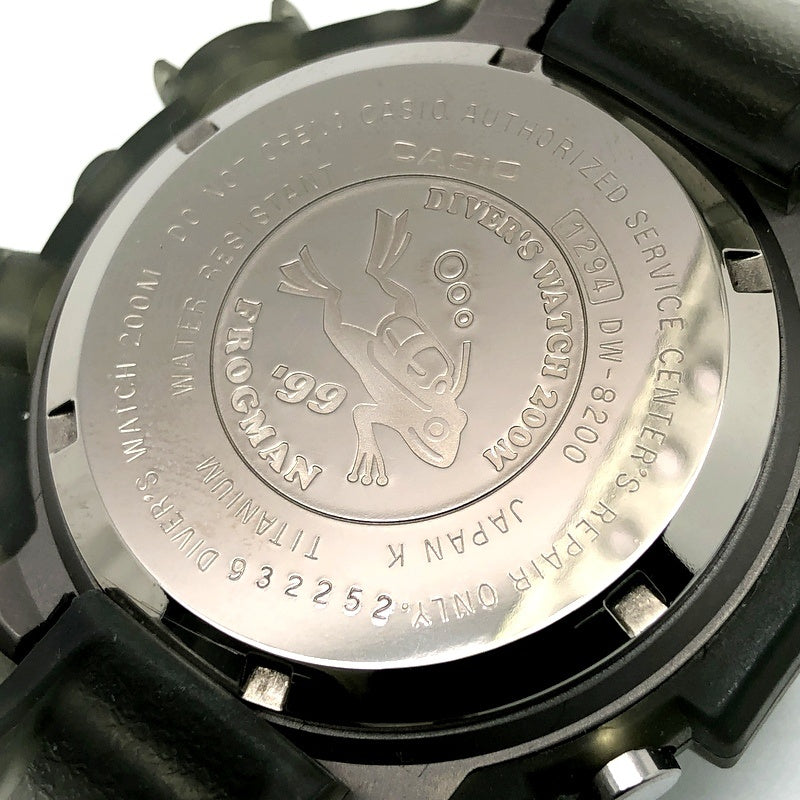 DW-8200MSU-8T フロッグマン99 グレースケルトン 潜水蛙EL