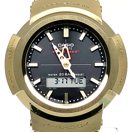 AWM-500GD-9A アナデジモデル フルメタル ゴールド