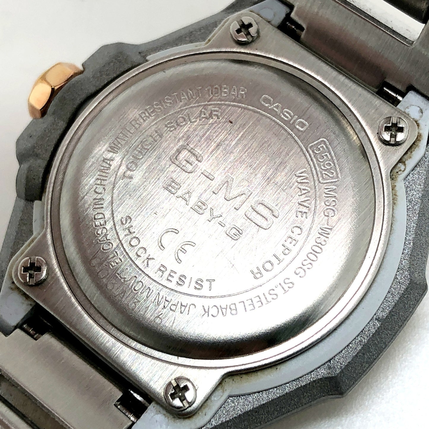 MSG-W300SG-4A BABY-G G-MS 電波ソーラー ピンクゴールド