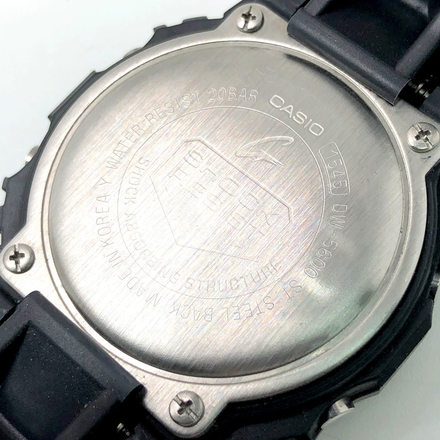 DW-5600BM-1Z G-RAVEN ワタリガラス 液晶カスタム