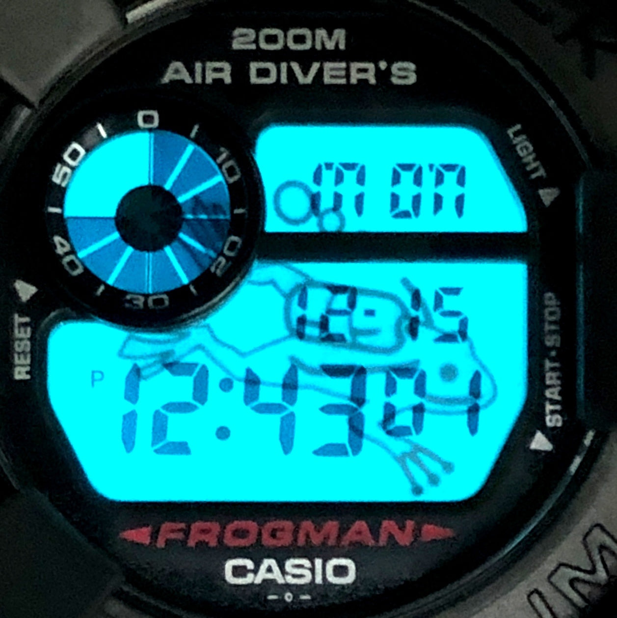 DW-8200Z-1T フロッグマン メンインブラック