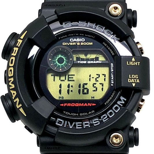 GF-8235D-1B Gショック35周年記念 フロッグマン 黒金蛙