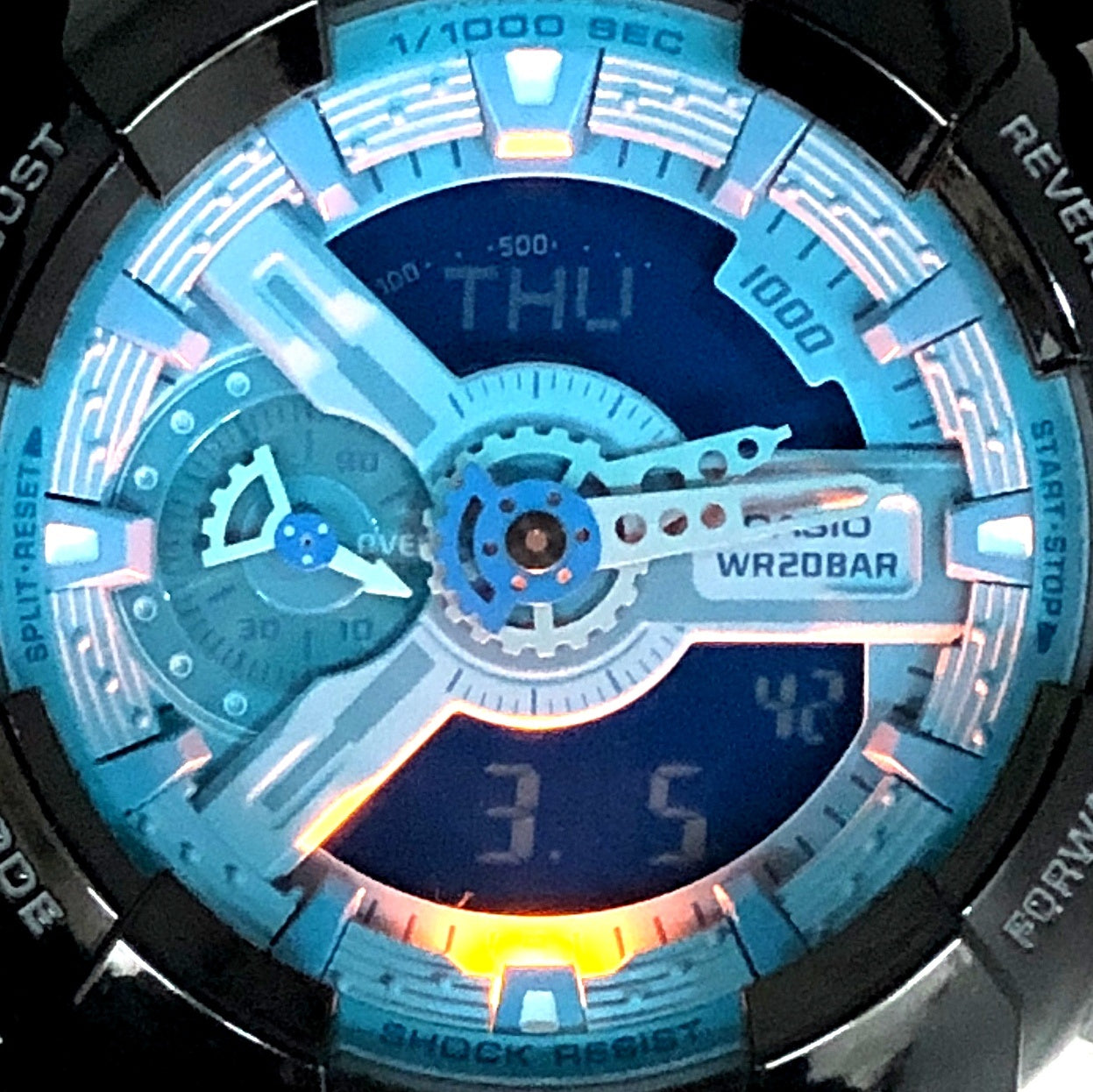 GA-110B-1A2 ビッグケース ハイパーカラーズ