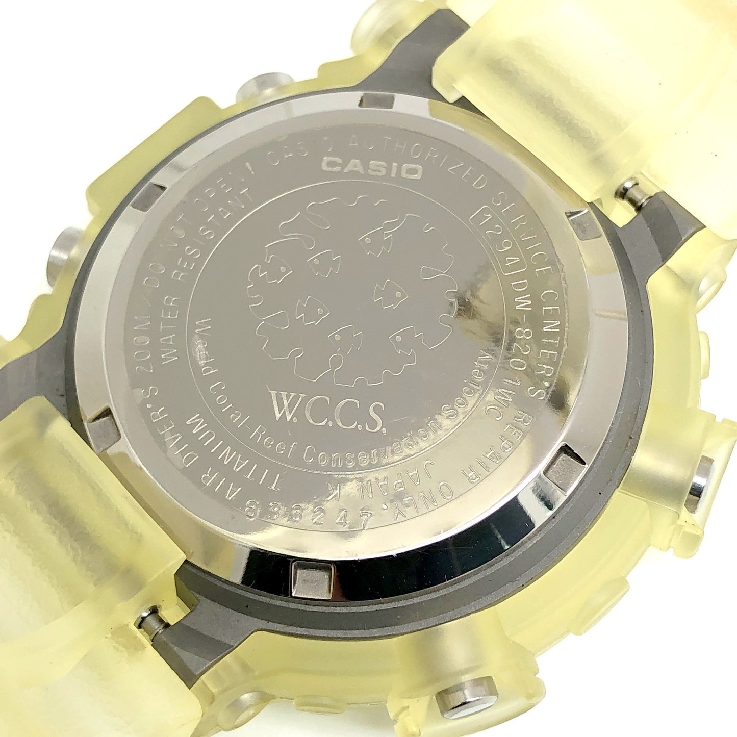 DW-8201WC-7T W.C.C.S. フロッグマン 白ロゴ トリプルマンタEL