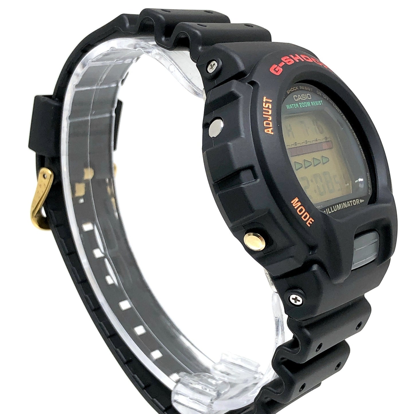 DW-6600G-9V ゴールド液晶 イルミネーター 海外モデル