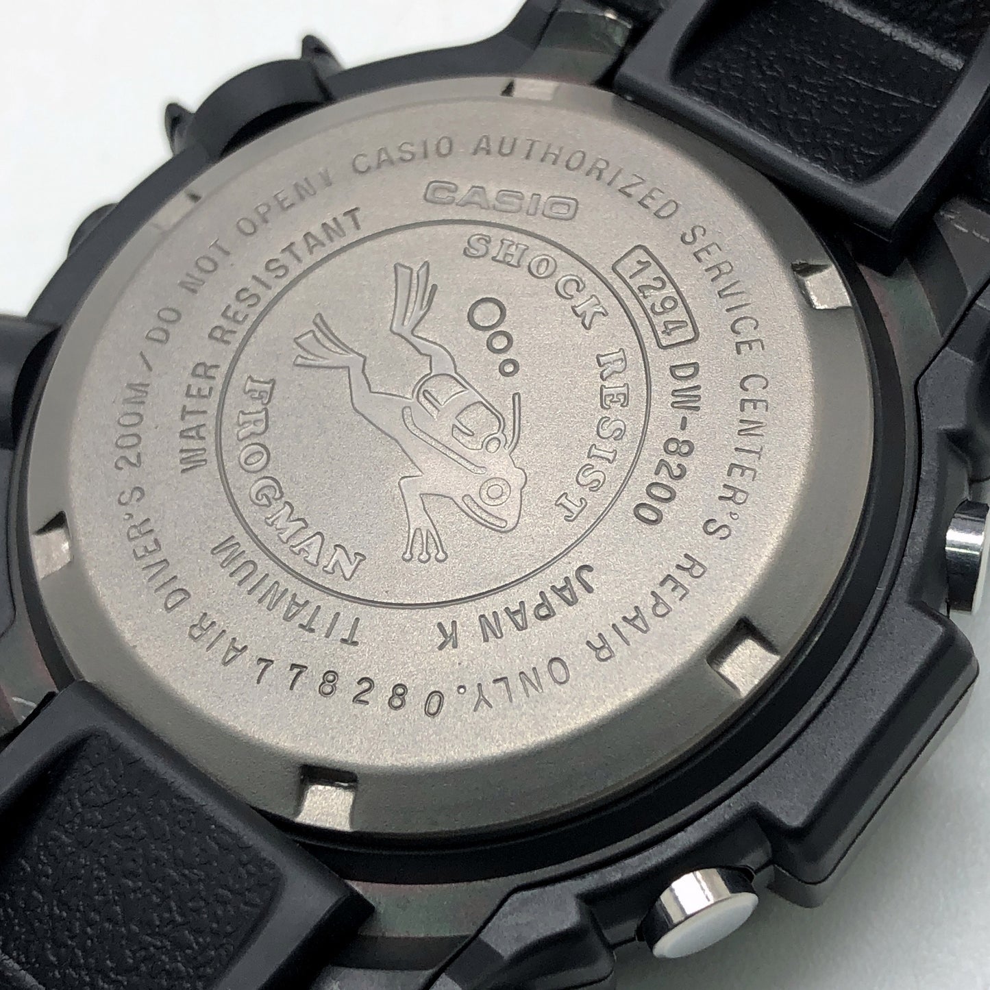 DW-8200Z-1T フロッグマン メンインブラック