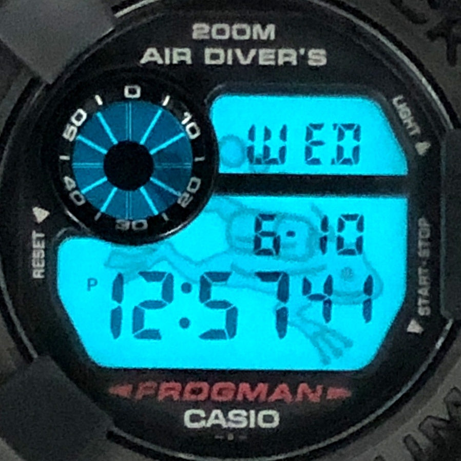 DW-8200MB-1V フロッグマン 白ロゴ G-DAY限定 メンインブラック