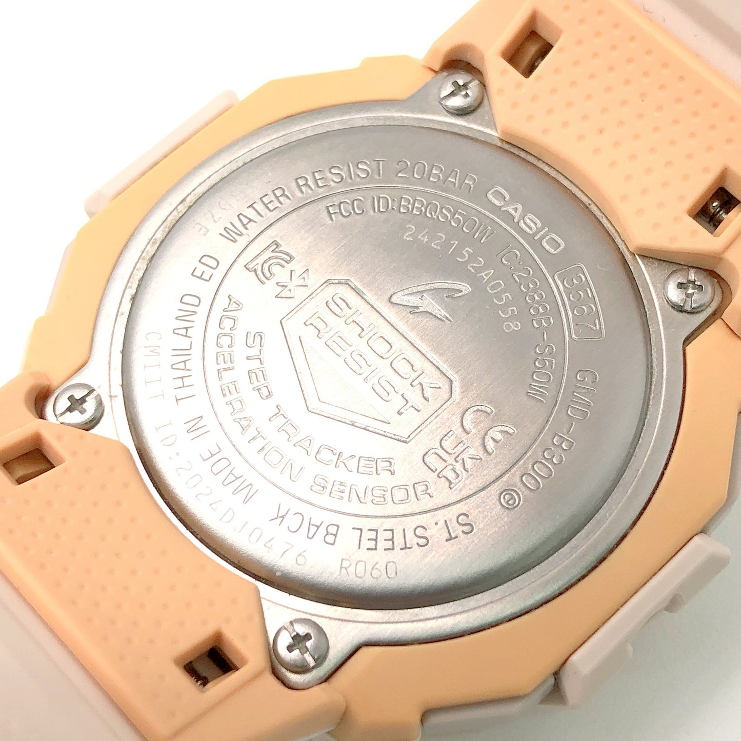 GMD-B300-4 ステップトラッカー 歩数計測機能付