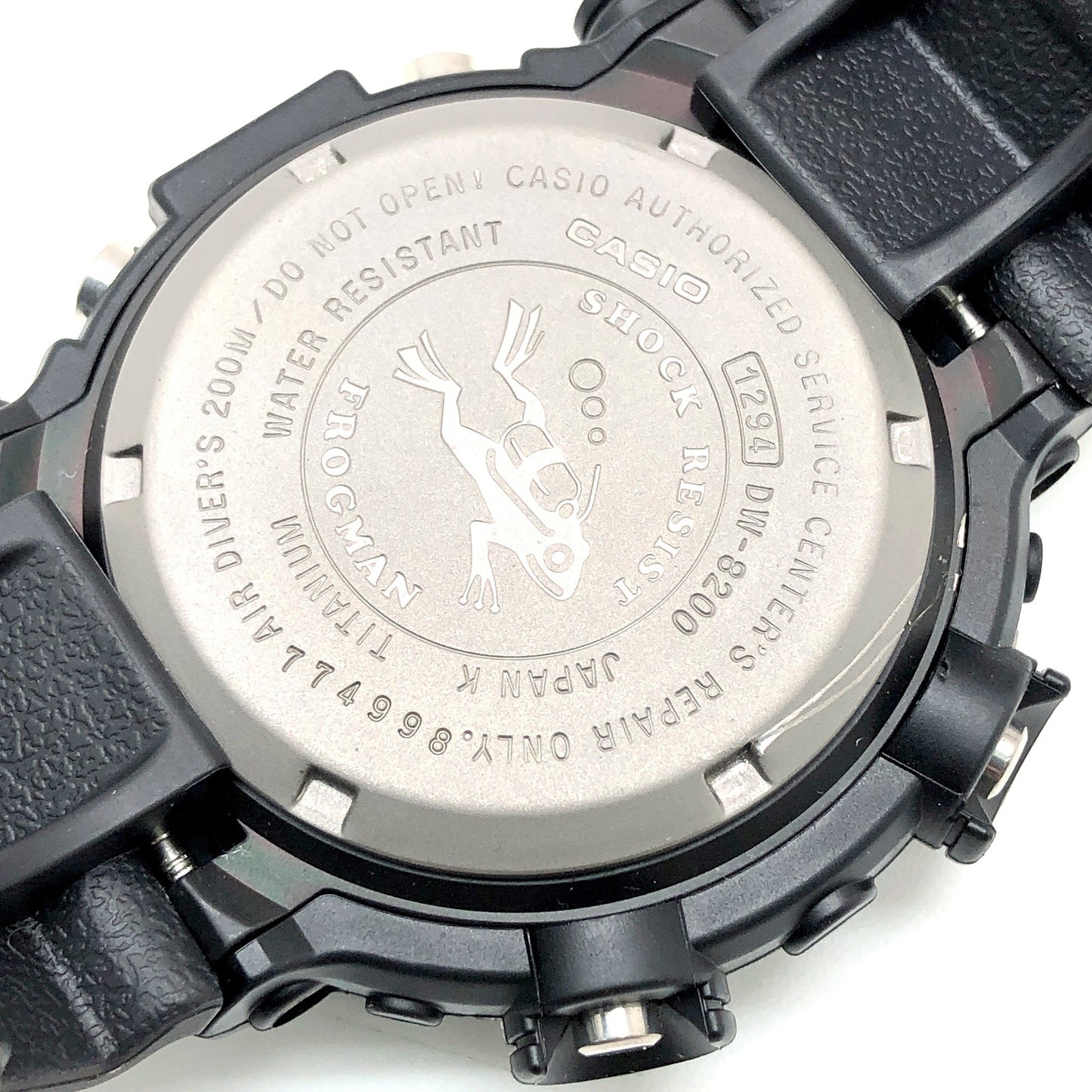 DW-8200Z-1T フロッグマン メンインブラック