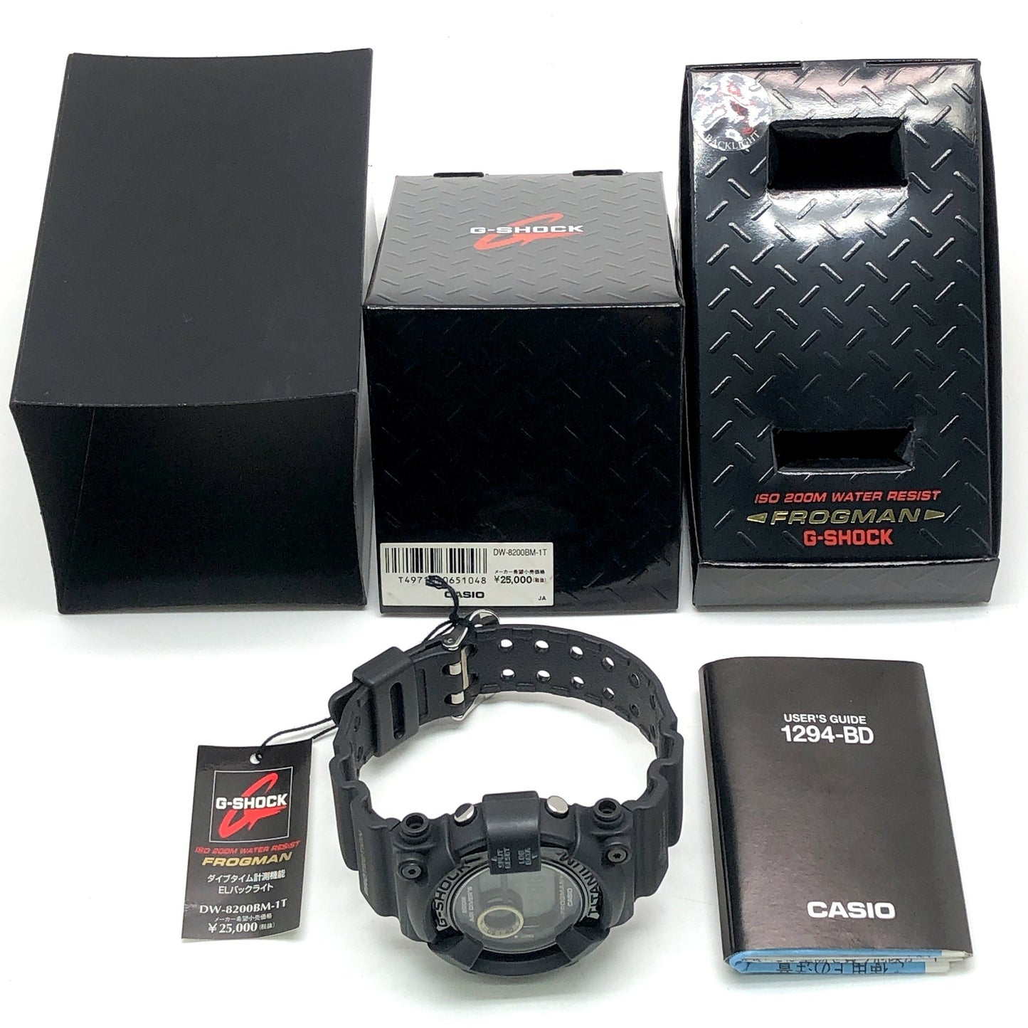 DW-8200BM-1T フロッグマン メンインブラック2