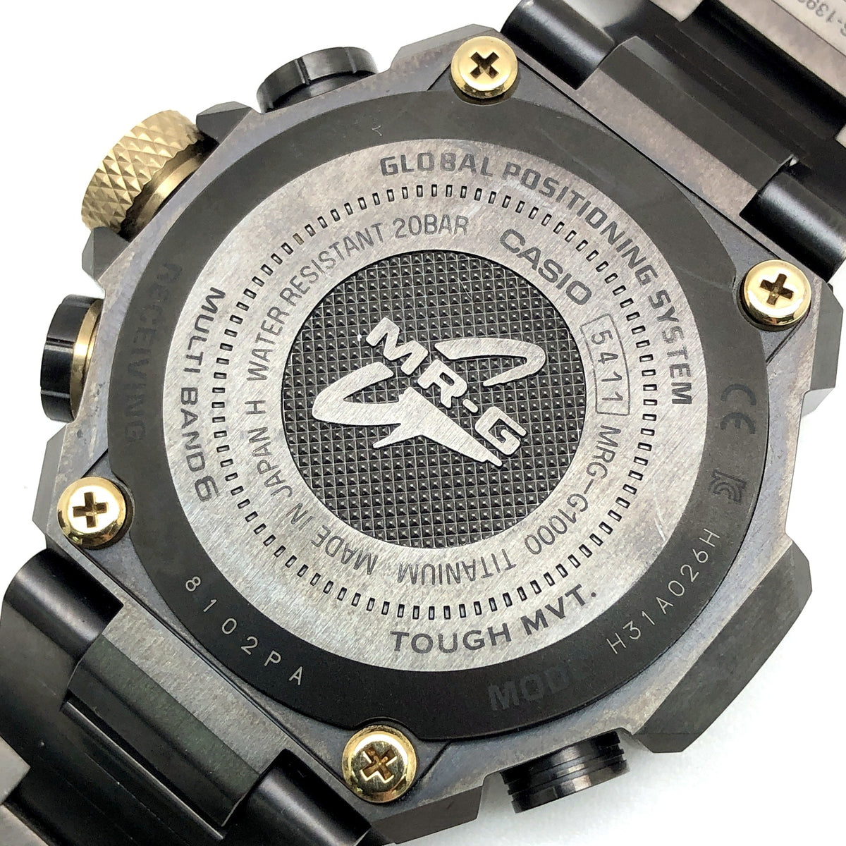 MRG-G1000B-1A4 MT-G 赤備え GPSハイブリッド電波ソーラー
