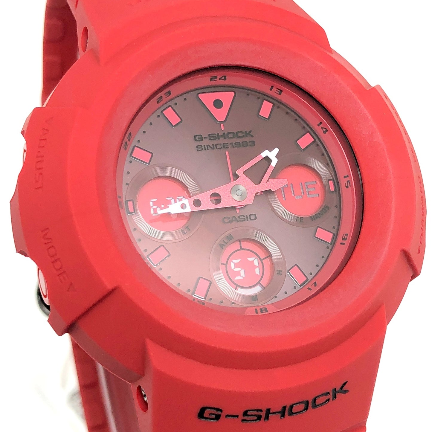 AWG-M535C-4A Gショック35周年記念モデル レッドアウト